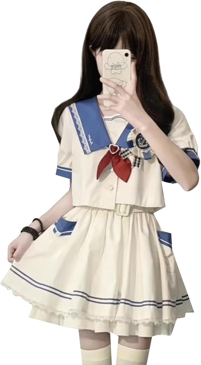 海外ロリータ セーラー風 Amazon.co.jp: [SSUPTEMBER2] セーラー服 海軍風 JK制服