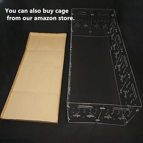 Miniatura 8 de ZInginglife - Jaula de cobaya, papel impermeable, desechable, jaulas grandes, parte inferior de 4 meses (12 unidades)