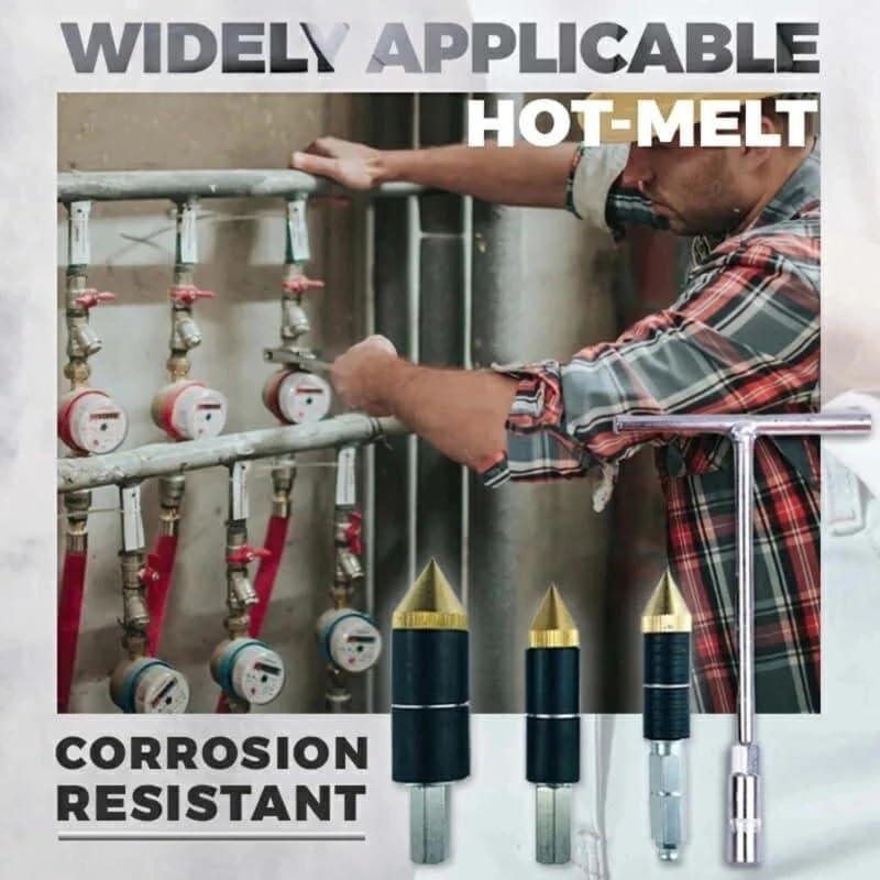 Narzędzie do zatrzymywania rur wodnych hydraulicy narzędzie korek igła uniwersalna i klucze hydraulika