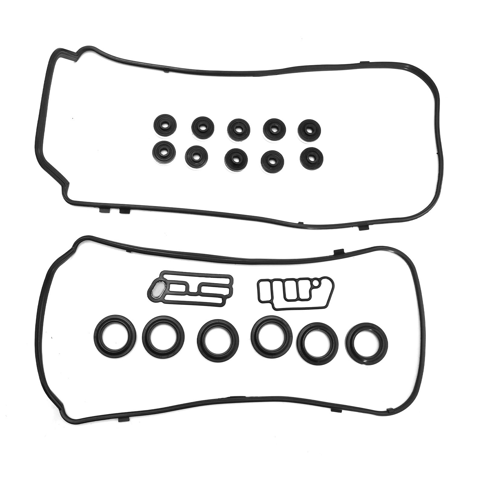 VS50773R 151081801 VS50559 Valve Cover Gasket Set Engine Head Valve Cover Gasket Replacement for Honda Accord Odyssey Acura