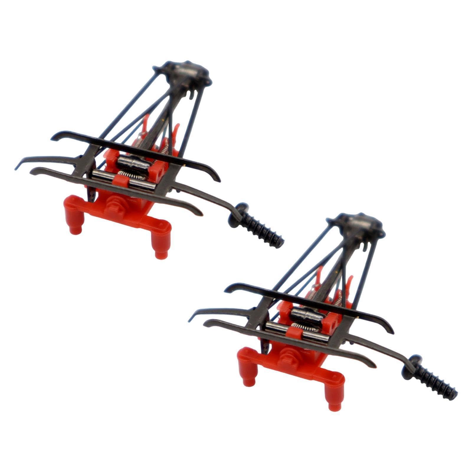 QUXVUIS 1 87 pantographes à bras Bow Metal Upgrade DIY Kit Amateurs de trains miniatures 187 pantographes à bras Bow est un pantographe l'échelle HO pour locomotives traction électriques