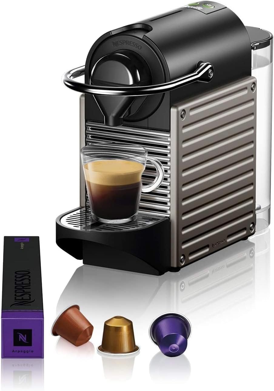 Nespresso Pixie by Breville- Titan (Renewed)