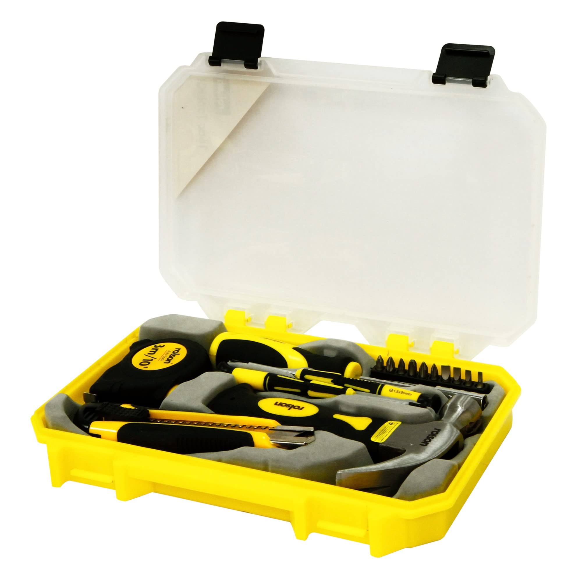 Rolson36801 16 pc Home Tool Kit