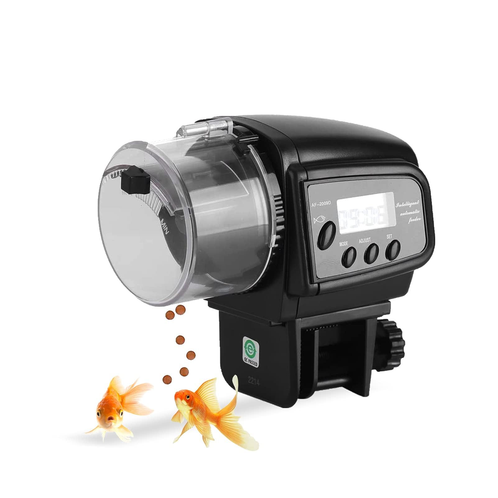 Auto Fish Feeder Digital Automatic Fish Feeder Fish Food Electrical ...