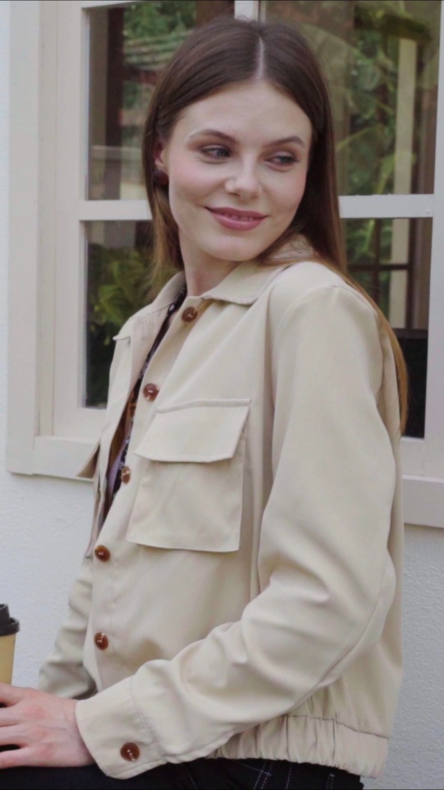 Amazon.com: Onedreamer Women's Military Safari Cropped Jackets