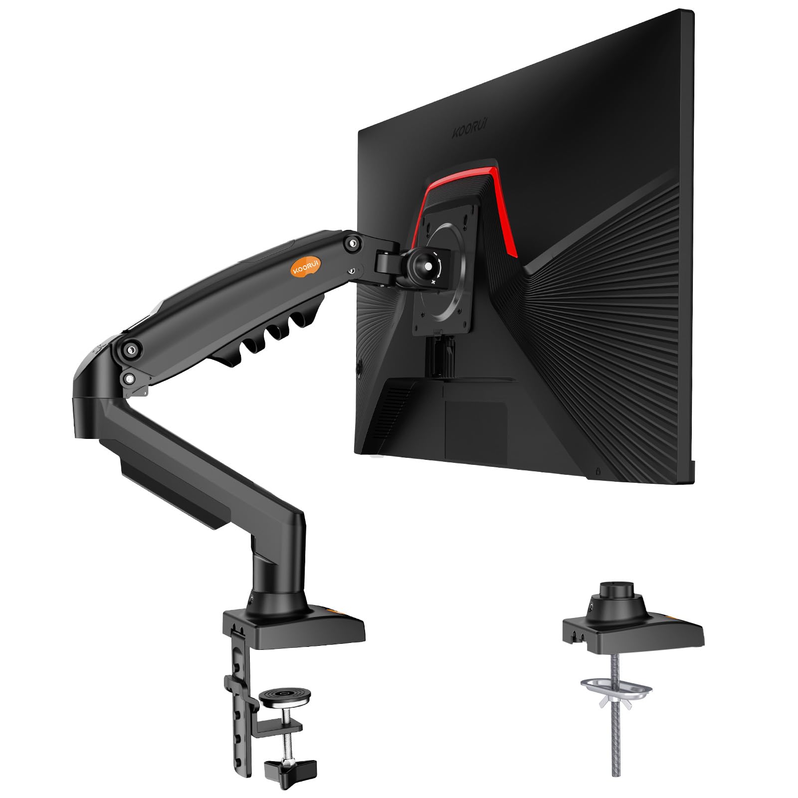 Koorui スタンド付きモニター 本体 Amazon.com: KOORUI Single Monitor Mount, Rotation, Swivel, Tilt