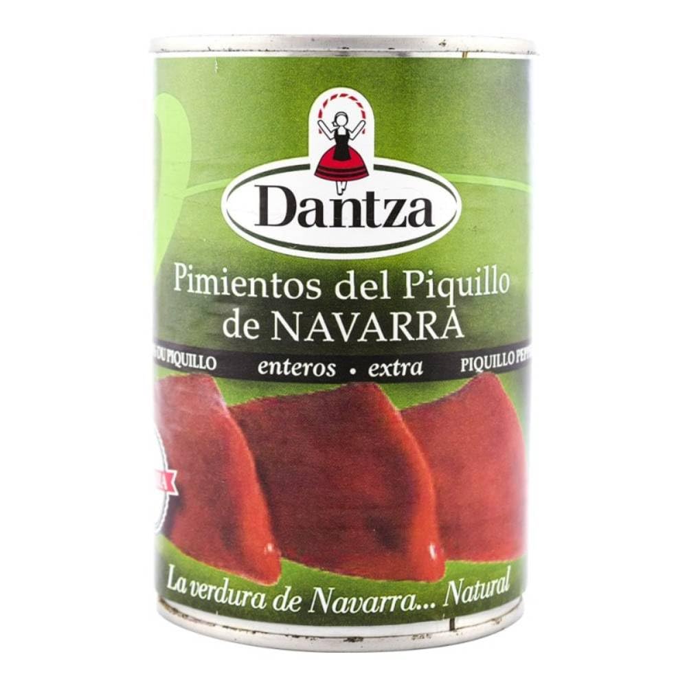 Poivrons de piquillo extra de Navarre Dantza étain 390 g x 6 boîtes