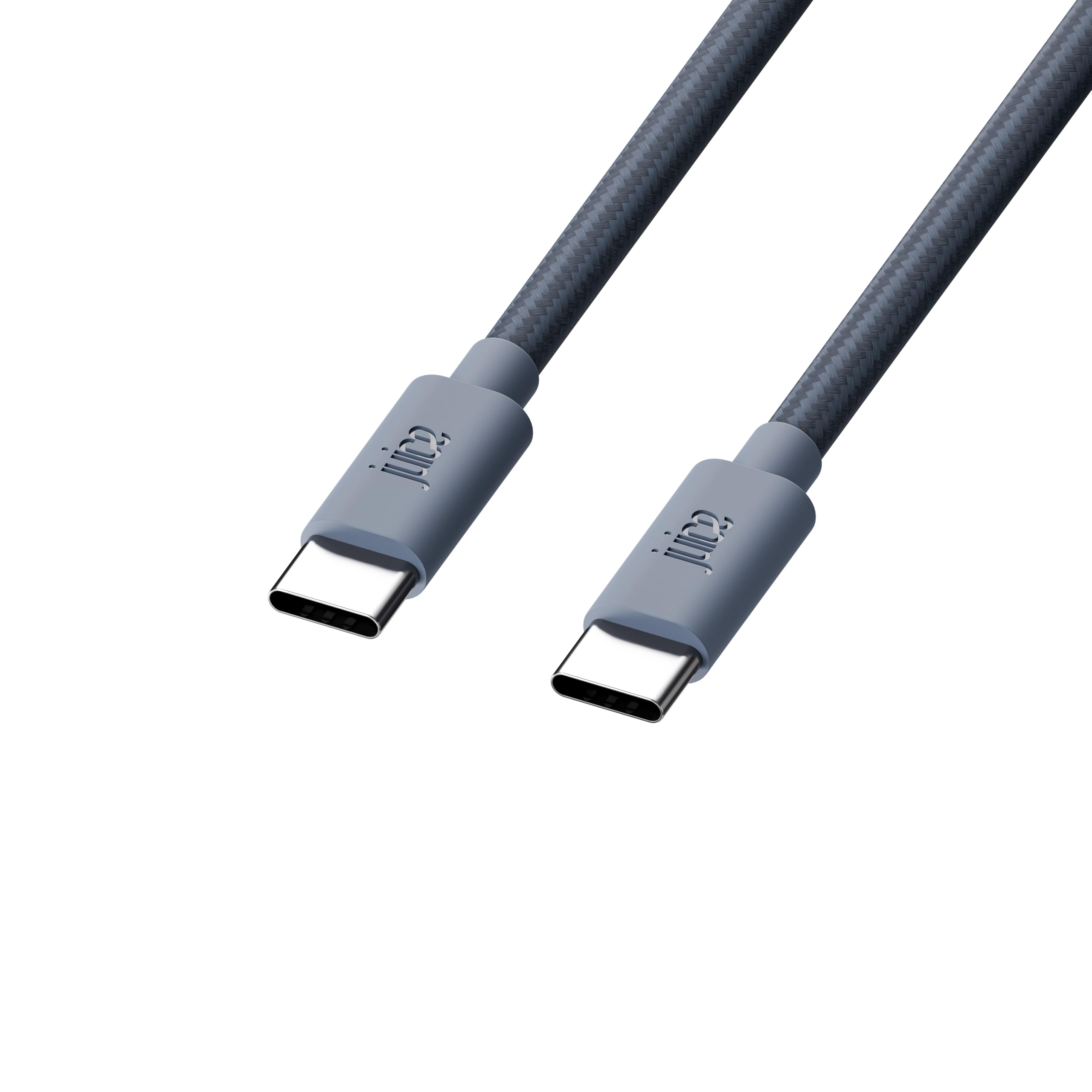 Juice USB-C to USB-C Cable 1m Braided, Fast Charging & Sync Lead – Long Durable Type-C Charger for iPhone 17/17 Pro / 17 Pro Max, Samsung Galaxy S25 Ultra / S24, Pixel 9, iPad & More – Navy