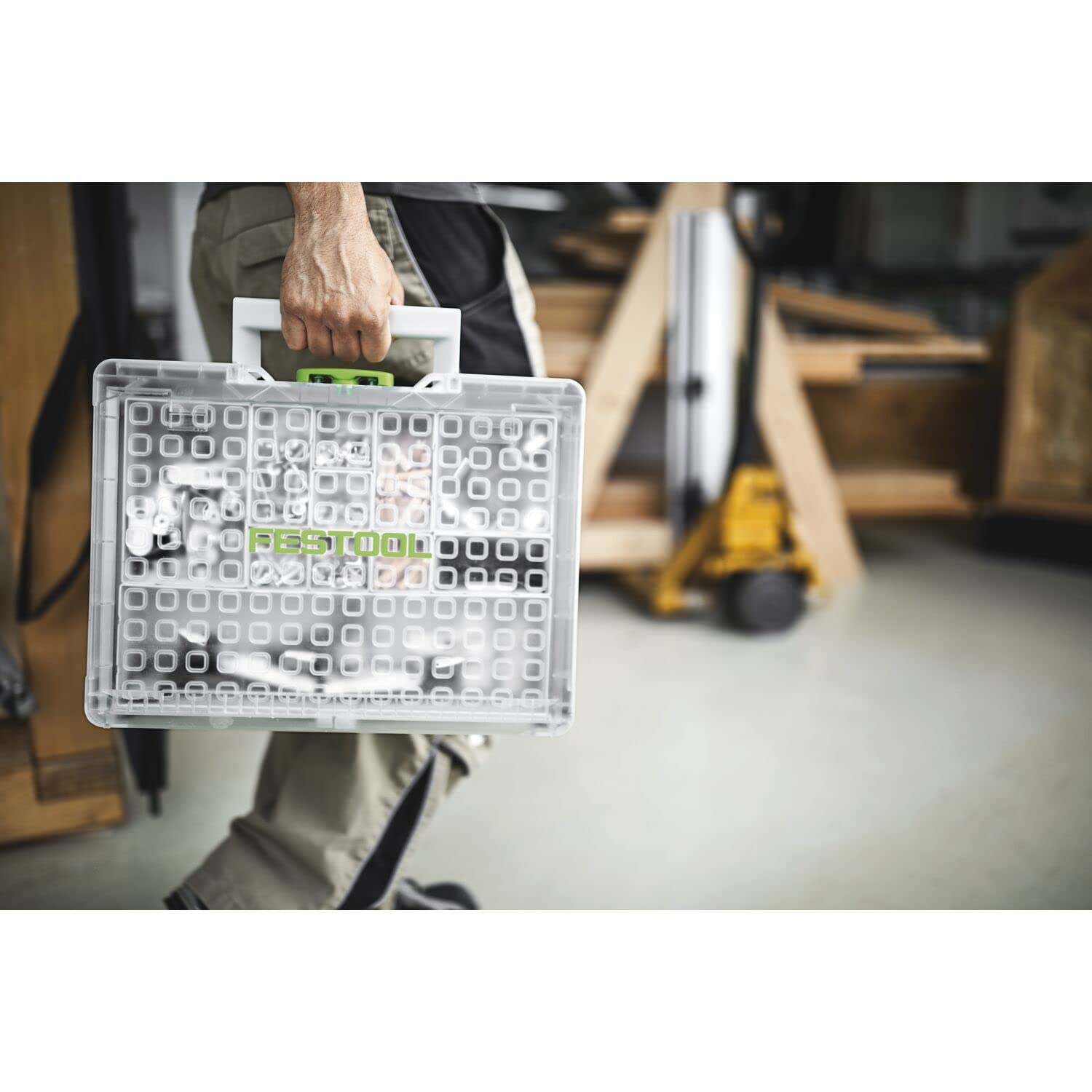 FESTOOL 576072 Lijadora excéntrica ETS 150/3 EQ-Plus, Azul/Verde