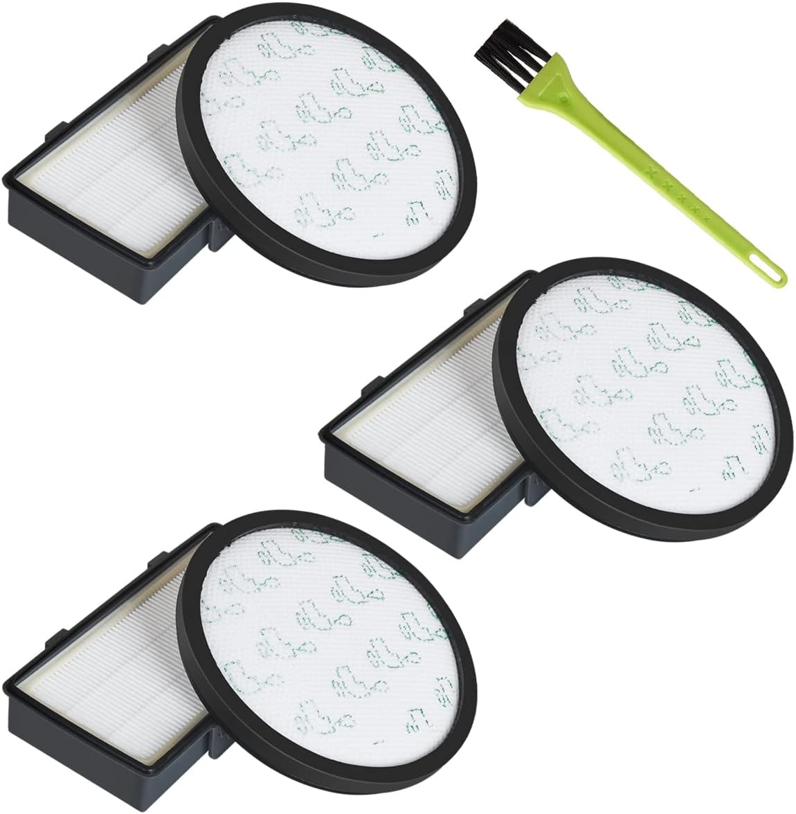 DrRobor 3 Kit Filtros para Rowenta X-Trem Power Cyclonic Aspiradora RO6984EA RO6963EA (Modelo RO69XX), Accesorios de Repuesto Filtro HEPA ZR006001