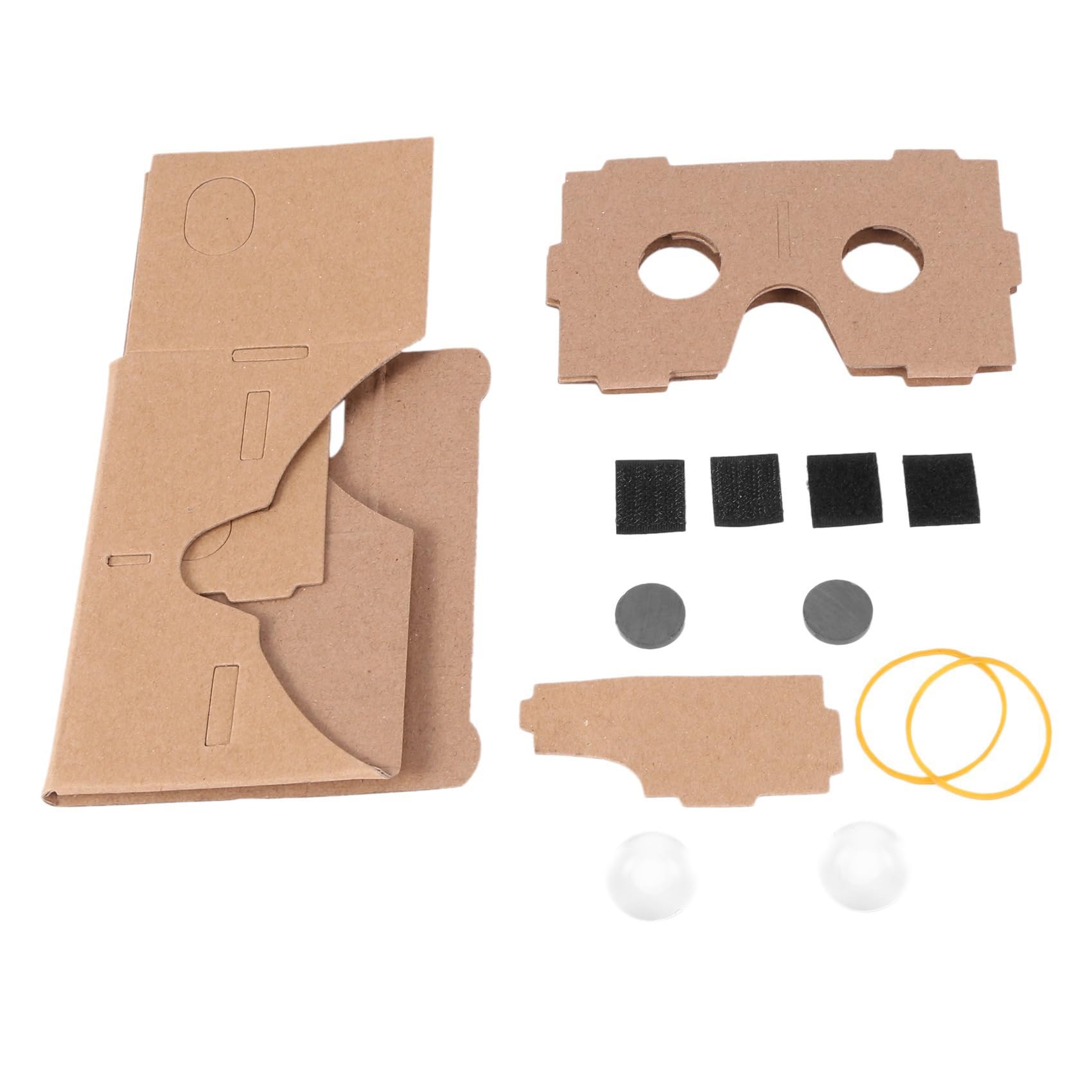 5 Set 6 Occhiali da Vista in Pollice DIY 3D VR Realtà Virtuale per Cartone