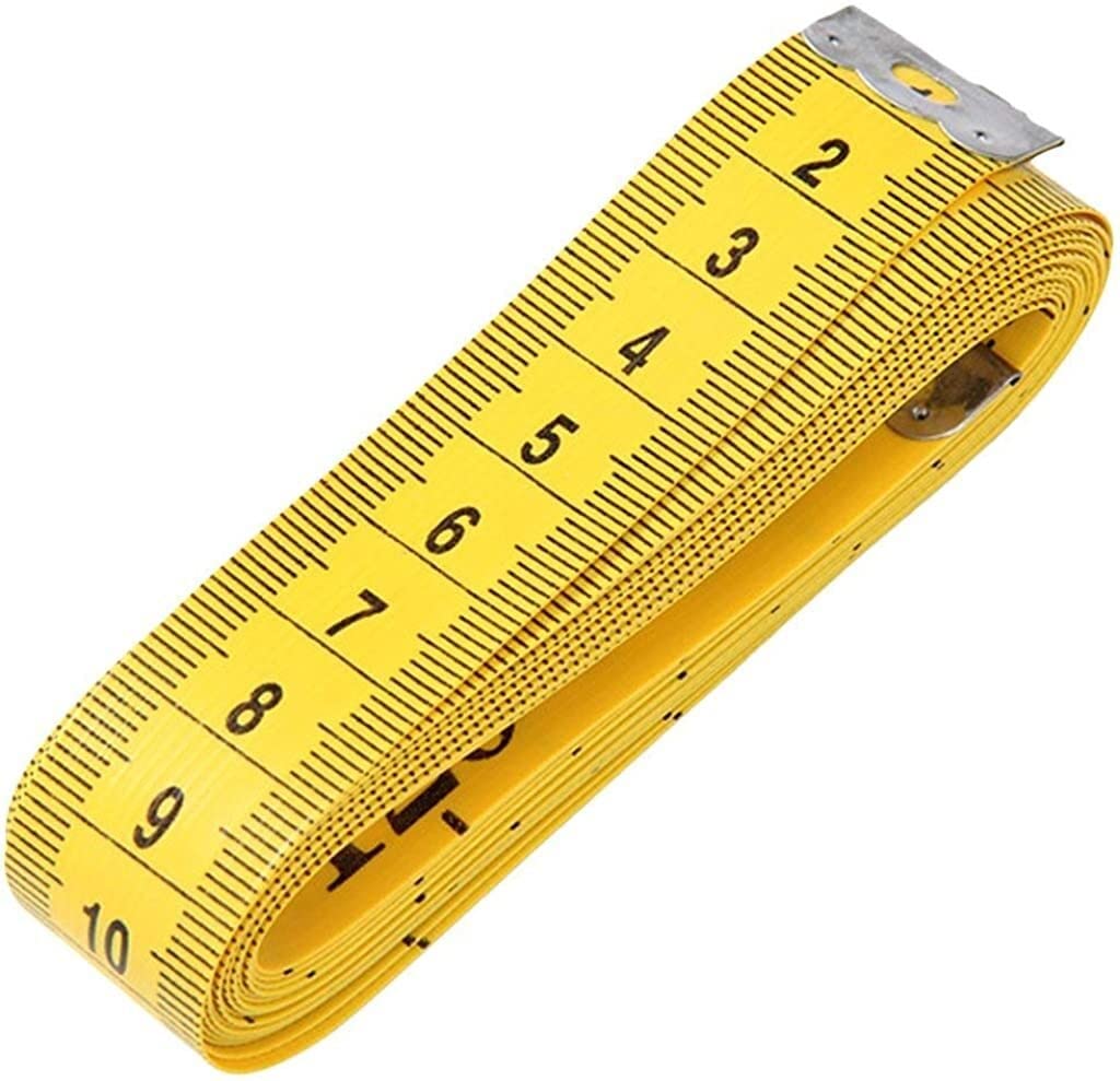 Cinta métrica, Aofocy - Cinta métrica suave de 120 pulgadas for costura y sastrería, tiene una escala en centímetros en el reverso que mide hasta 300 cm