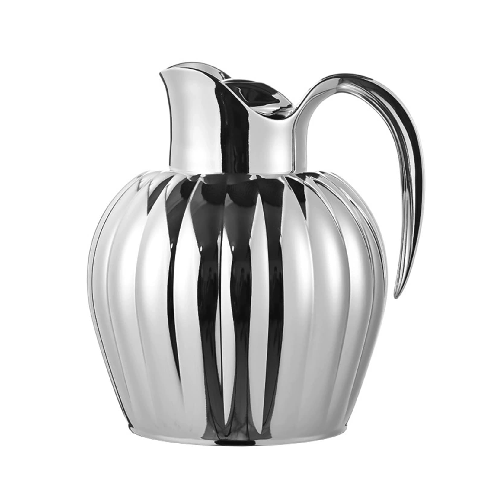 Jarra térmica for café de Acero Inoxidable, Jarra aislada Estilo Vintage de 1,2 L | Jarra de agua con botón superior, adecuada for el hogar, oficina, hotel, bebidas frías y calientes, té, jugo, leche