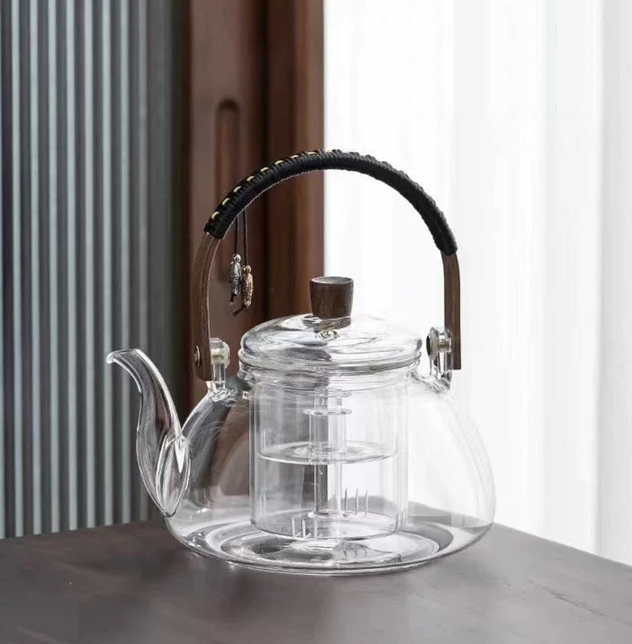 ３点セット　tisane❗ Amazon.com | ZENATION Japanese Style 950ml Glass Teapot with
