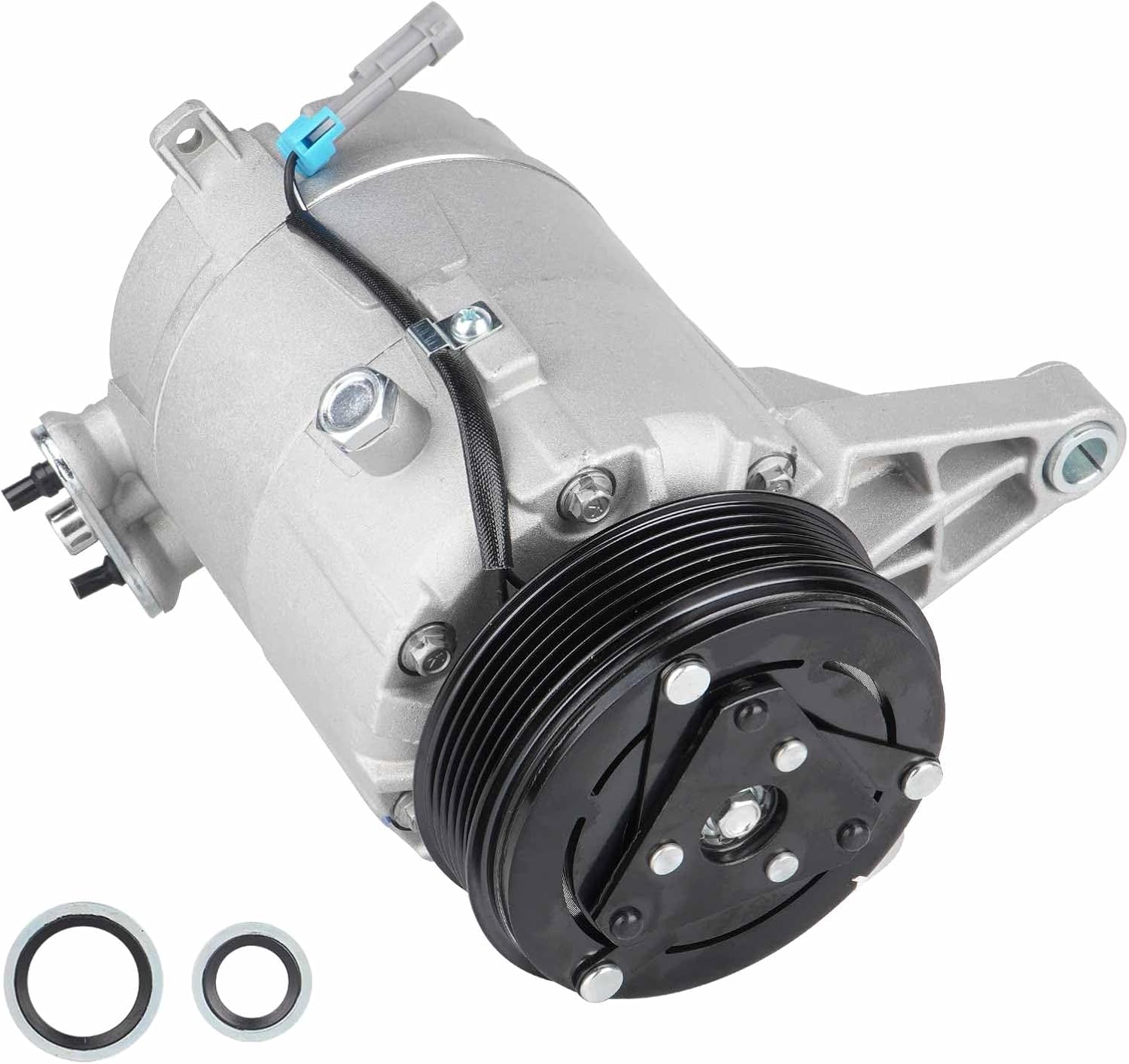 ILONPA AC Compressor with Clutch for Chevrolet Impala (2006–2011)