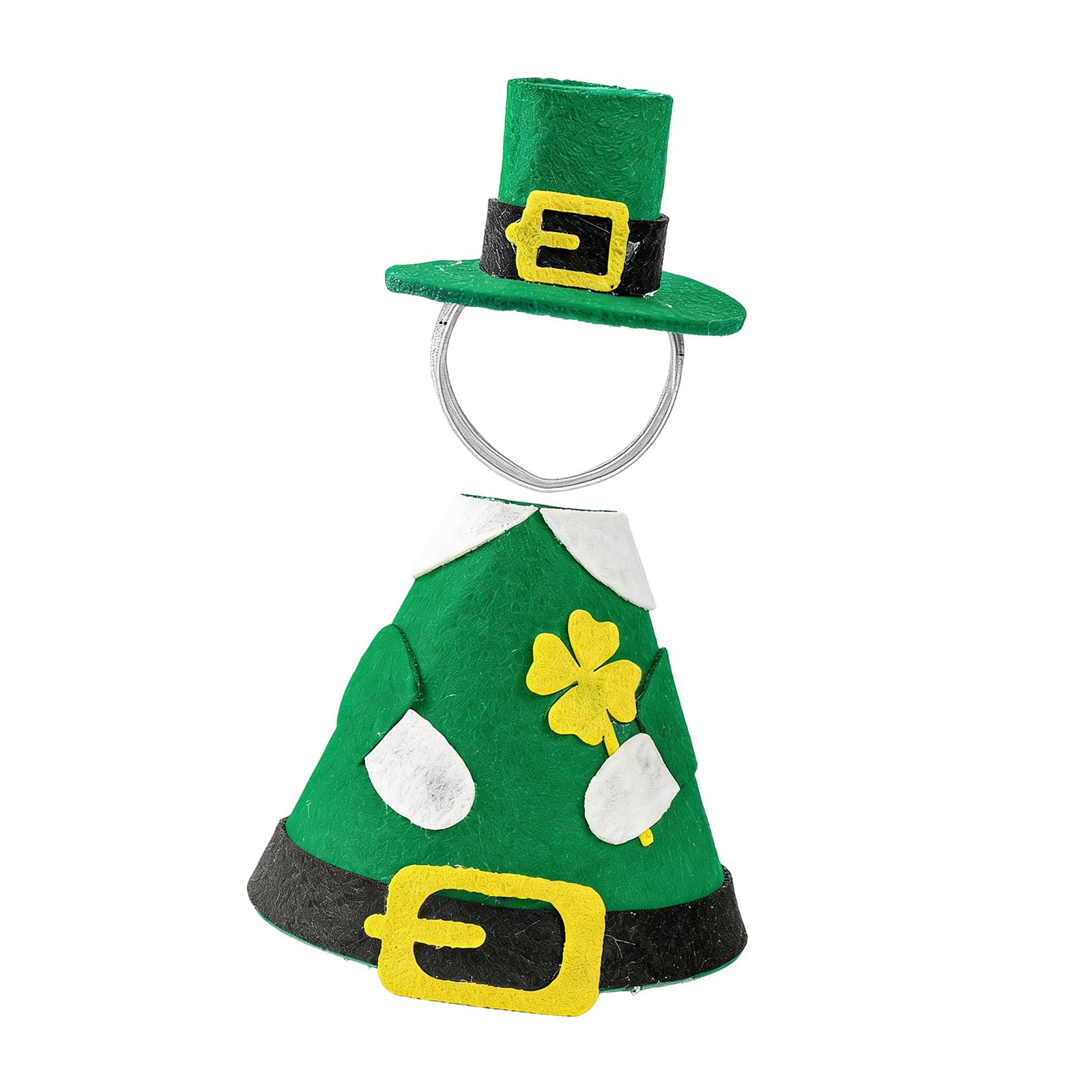 Xjdzineq Desktop Geese Statue Costume Felt Fabric Geese Outfit Holiday Decoration for Easter Decoration Patricks Day Festivities Pet Safe