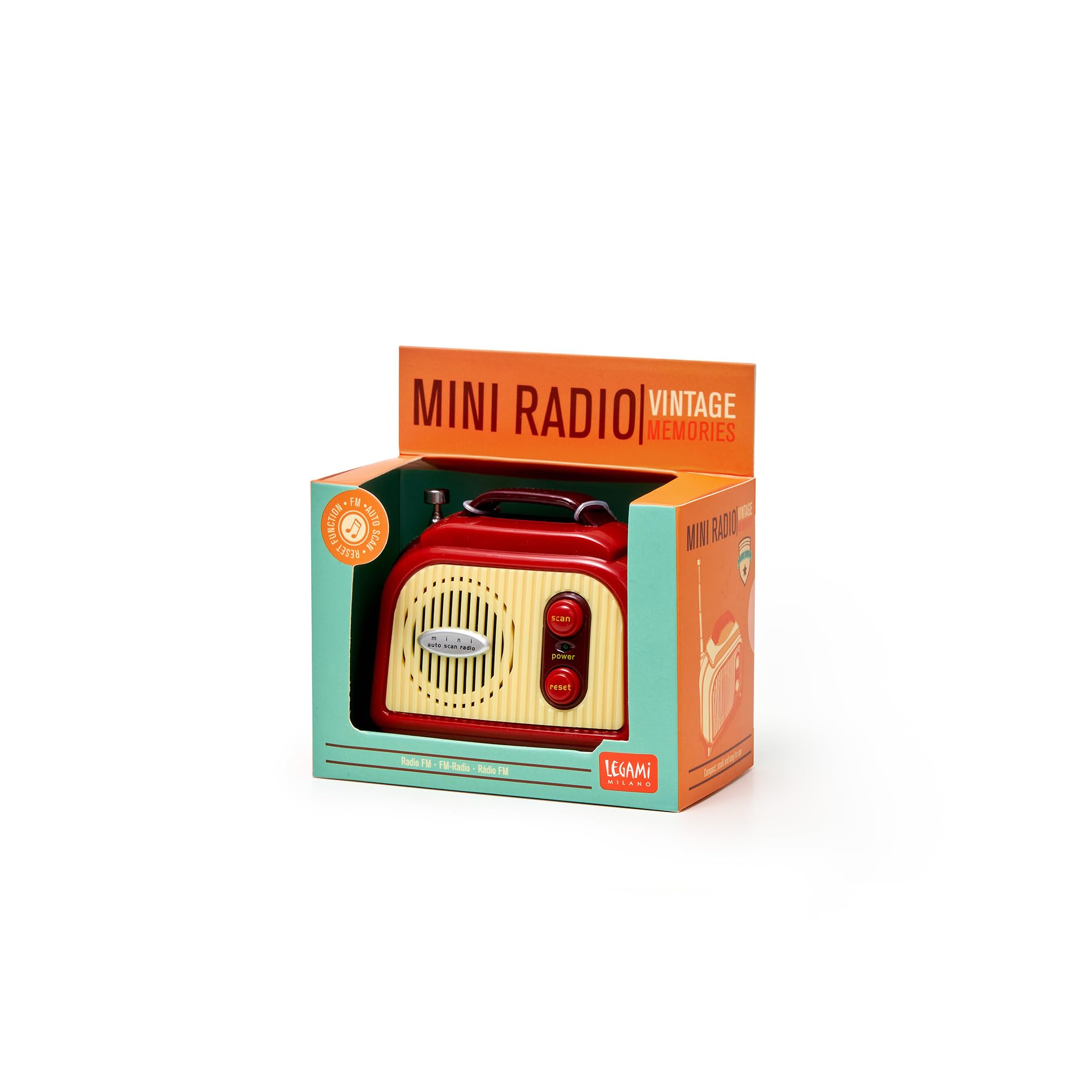 LEGAMI FM0001 Portable MINI Radio - Radio