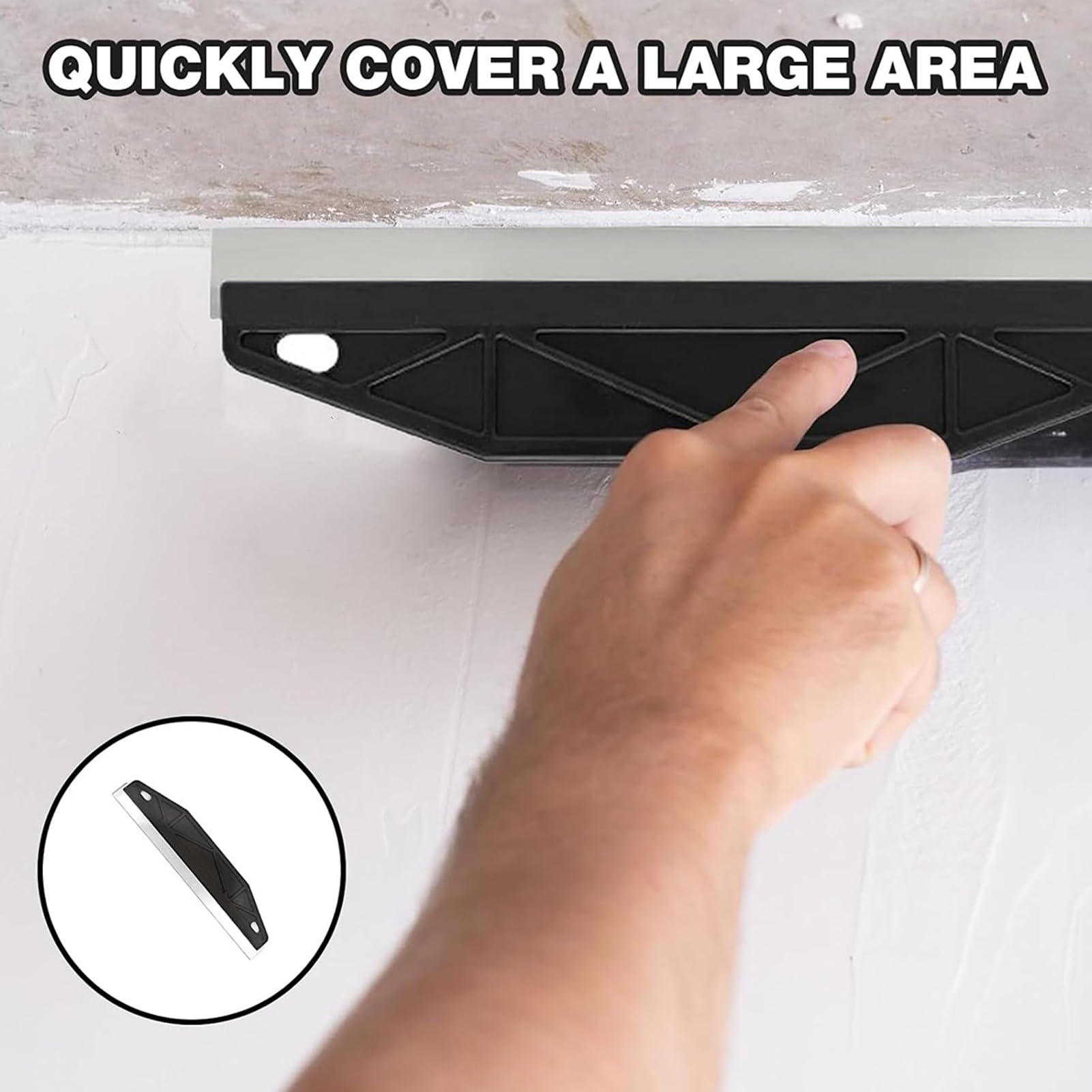 Bordo dello scudo della vernice, forniture per la pittura della casa, spazzola a rullo con manico antiscivolo, controllo preciso e costruzione robusta, strumento per imbiancare casa, auto, pavimenti