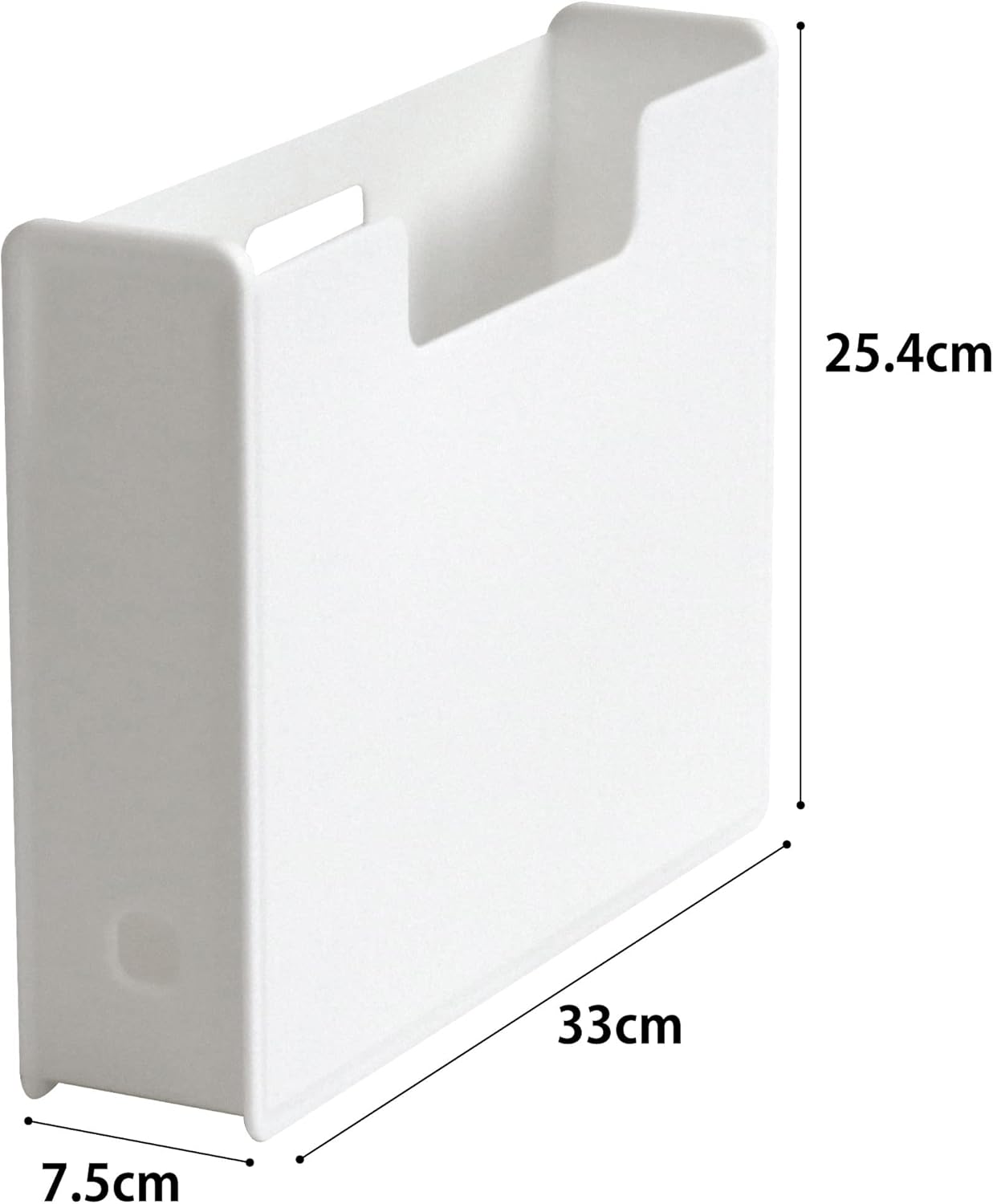 Sanka S&W Hanger Bottle Case, Small, White, W3.0 x D13.0 x H10.0 inches (75 x 330 x 254 mm)