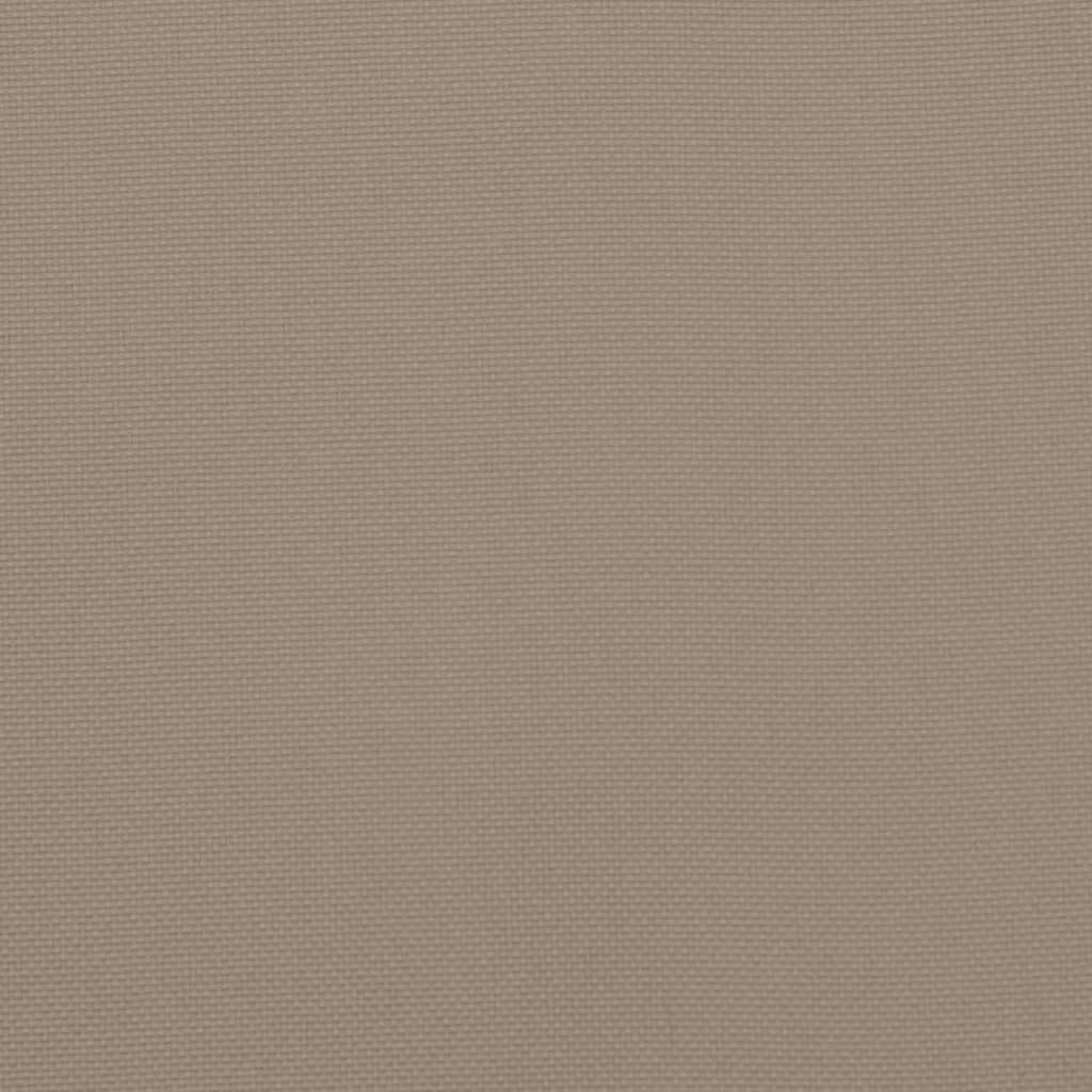 vidaXL Cuscino per Lettino Tortora 180x60x4 cm in Tessuto Oxford, cuscino, cuscino per seduta, cuscino per sedia, cuscino da esterno