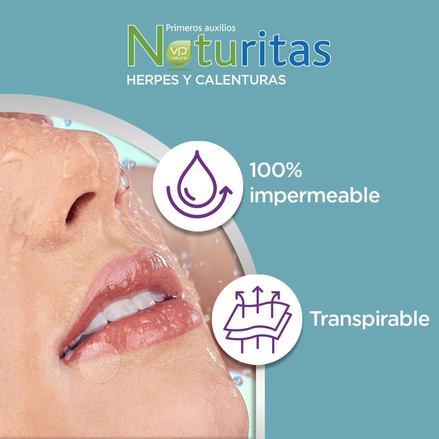Parches Herpes Labial – Apósito Hidrocoloide para Calenturas, Transpirable, Sin Medicamentos, Curación Rápida Avanzada, Alivia Picor, Hasta 12 Horas Protección (15 parches)