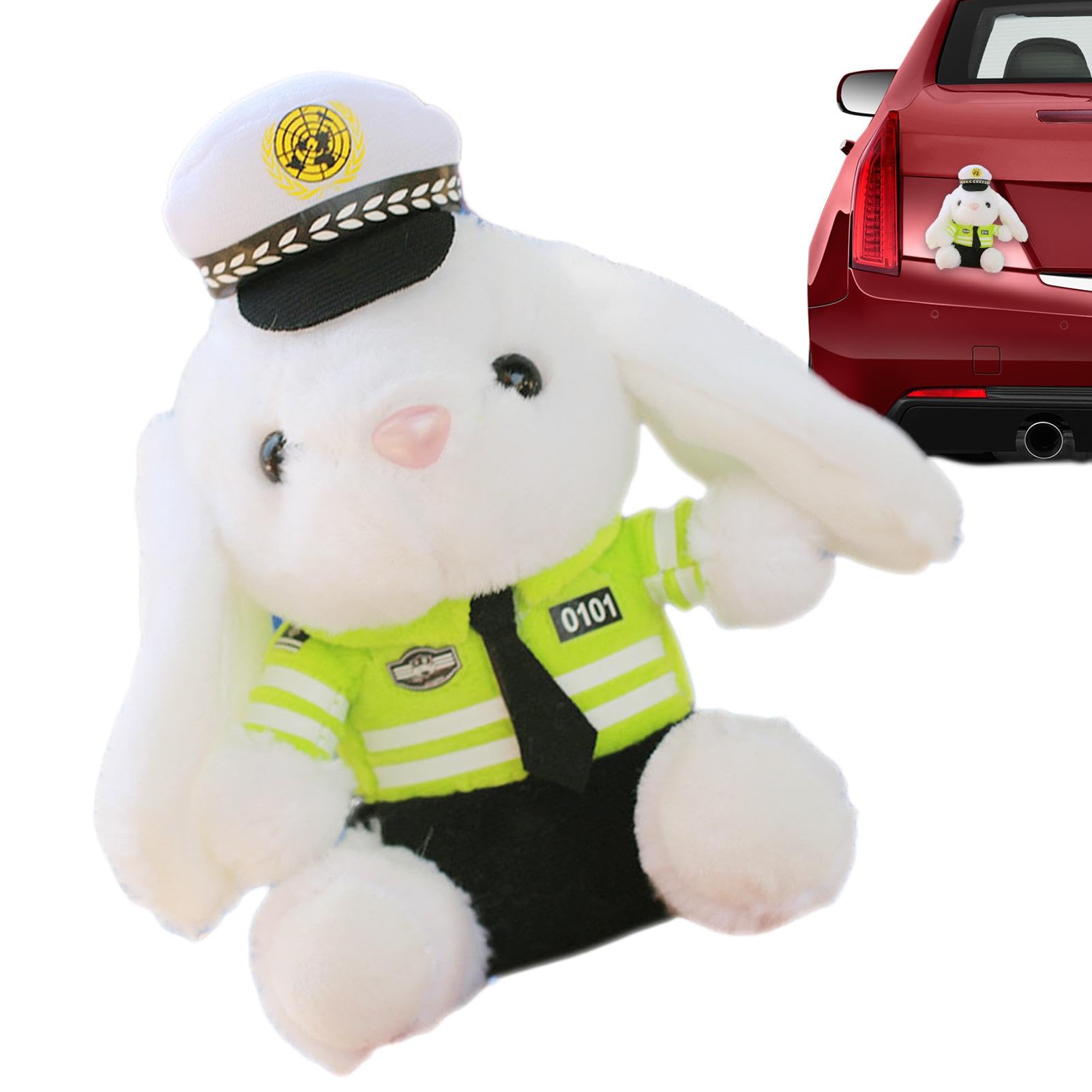 Amazon.co.jp: 警官バニー - 警察官バニーのぬいぐるみ | オートバイ