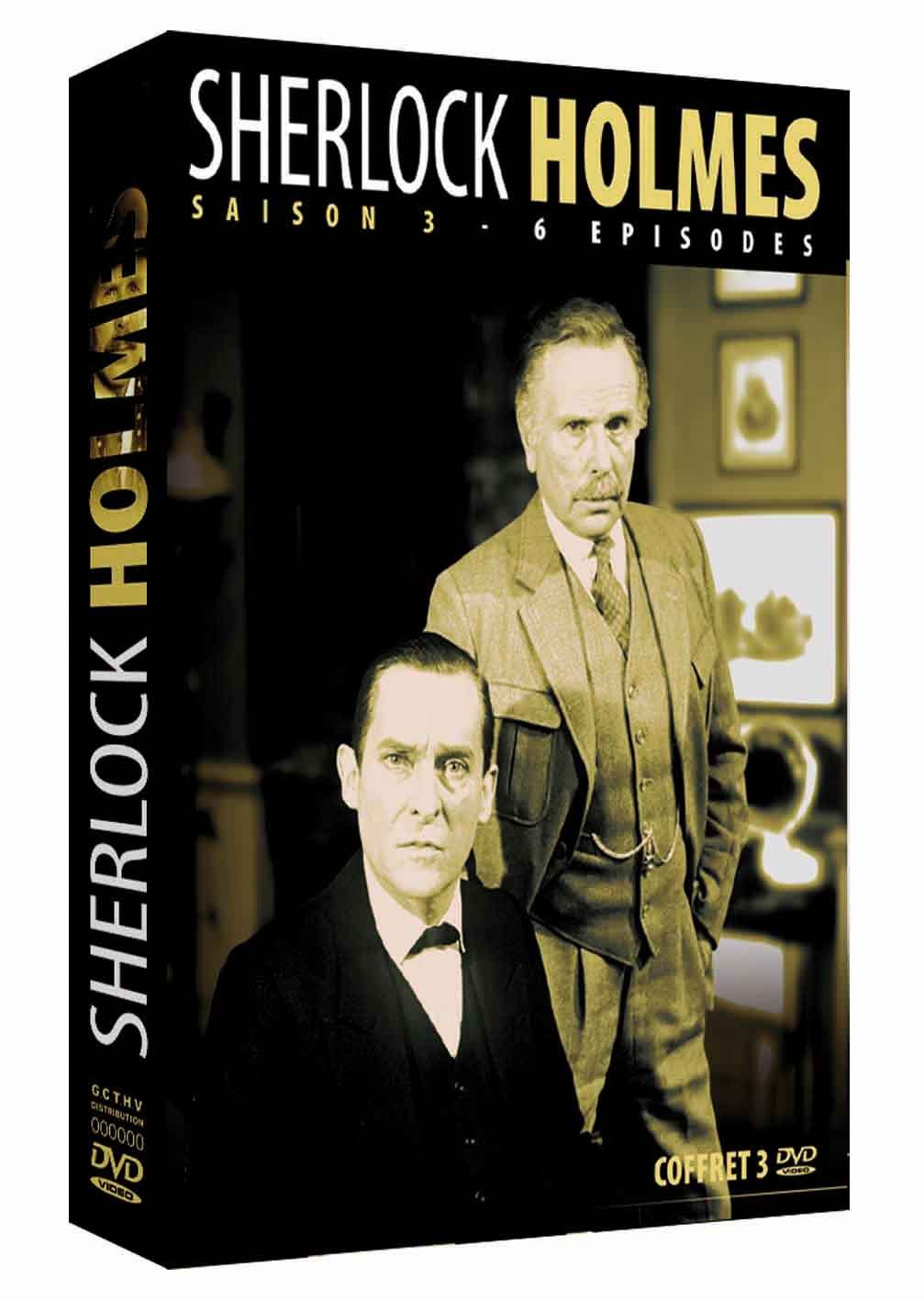 Sherlock Holmes : Saison 3 - 6 épisodes - Coffret 3 DVD [DVD]