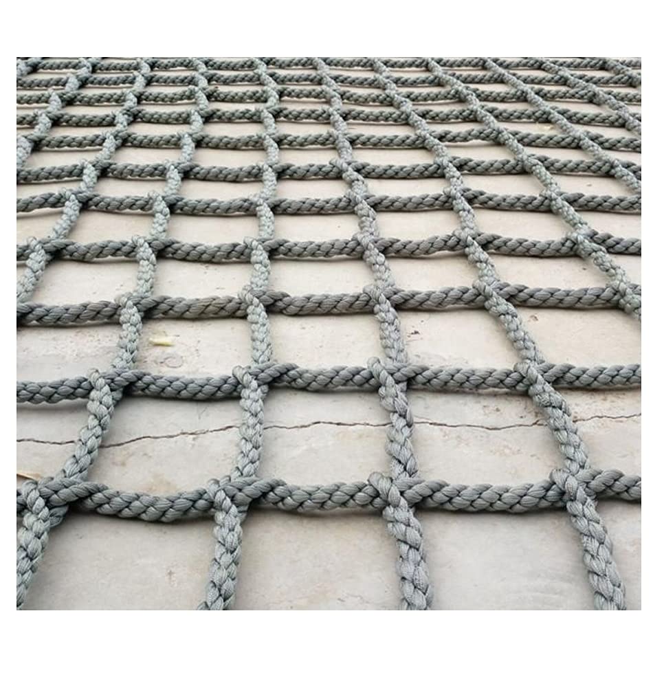 GTHTUHFD Climbing Net Rope Net Cargo Net Garden Netting Endurance Climbing Net For Kids Adult Playground Tree Cargo Net For Adults Outdoor Swing Set Swing Set Ladder Toys Net,1X7m/3.3X22.97ft