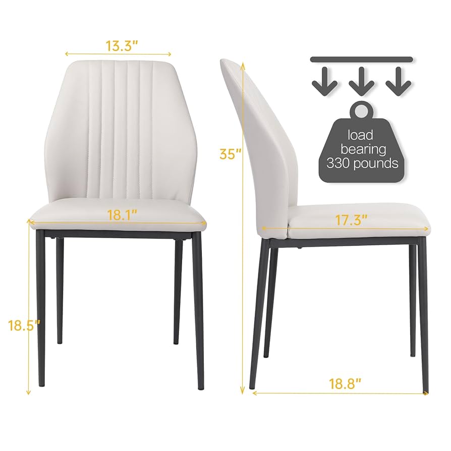 ダイニングチェア スプレイ DINING CHAIR SPRAY① Amazon.com - ZckyCine Dining Chairs Set of 4, Upholstered
