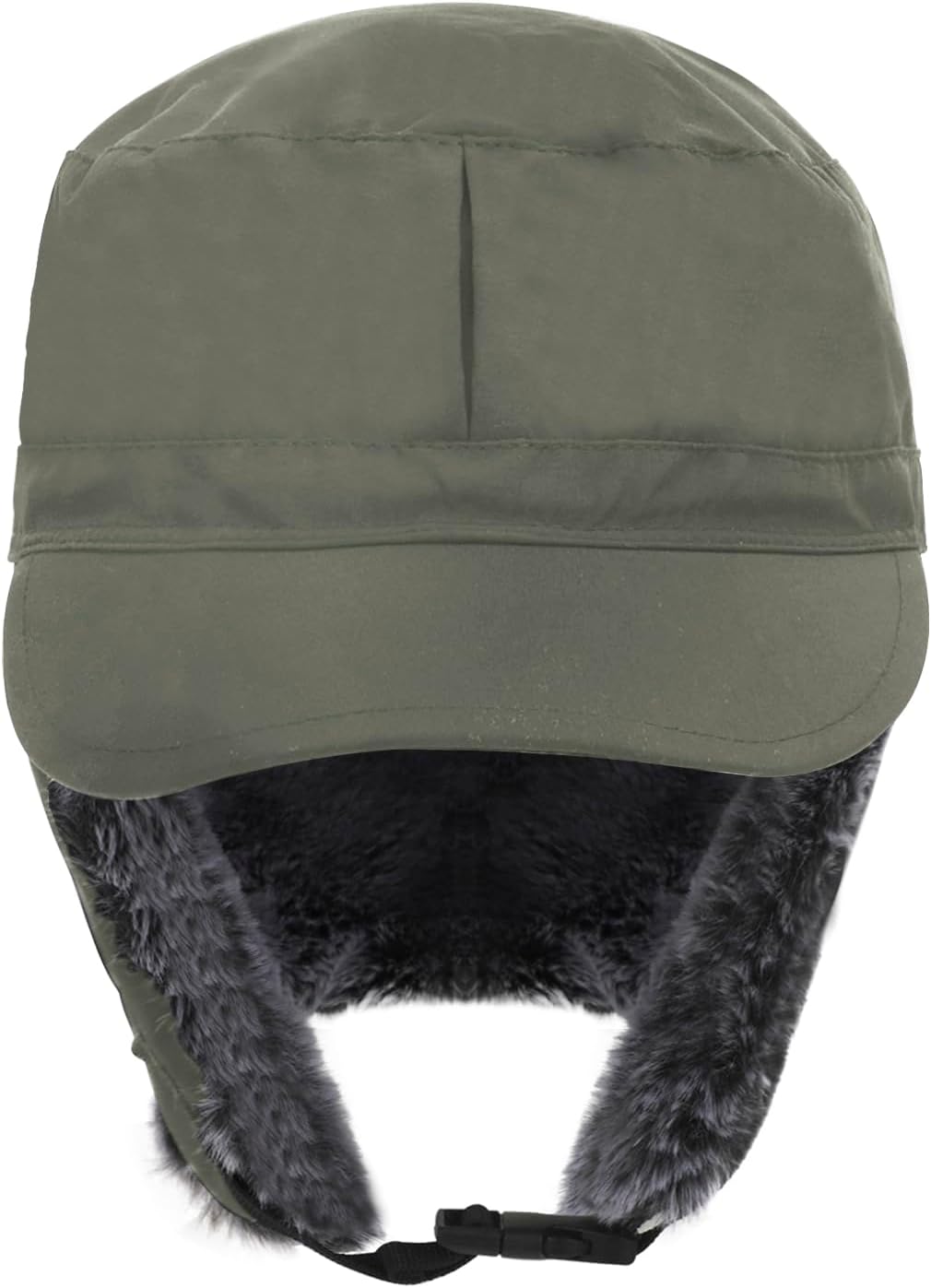 Waterproof Trapper Hat for Men Women Winter Warm Baseball Ski Cap with Earflap Fleece Hunting Ushanka Hat