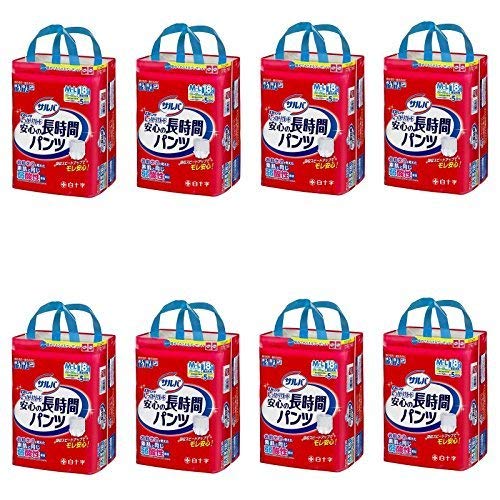 (Bulk purchase) Salva D pants firmly guard Long time unisex ML size (ADL classification: those who can stand and sit) 18 pcs (8 pcs)