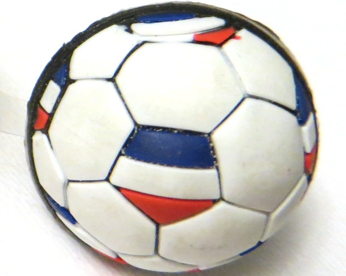 JIBBITZ BY CROCS HOLLAND SOCCER BALL Clothing, Shoes