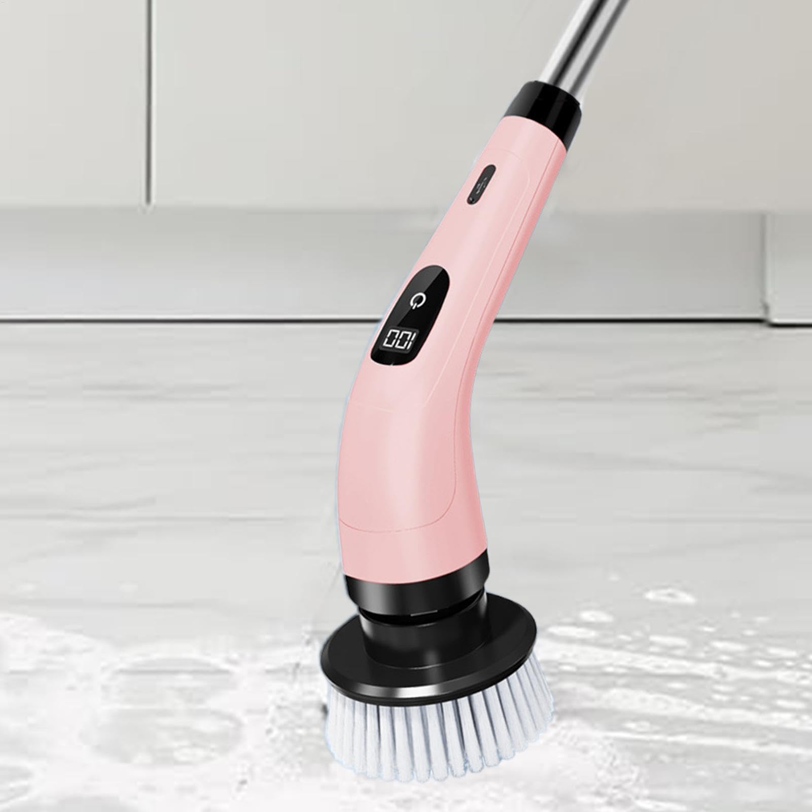 Spazzola Elettrica Rotante Spazzola Doccia con Display LED