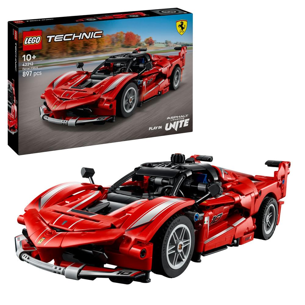 LEGO Technic Ferrari FXX K Model Car Kit STEM Building Toy 42212 Building Blocks Toys for 10+ Gift for Boys and Girls-image-47