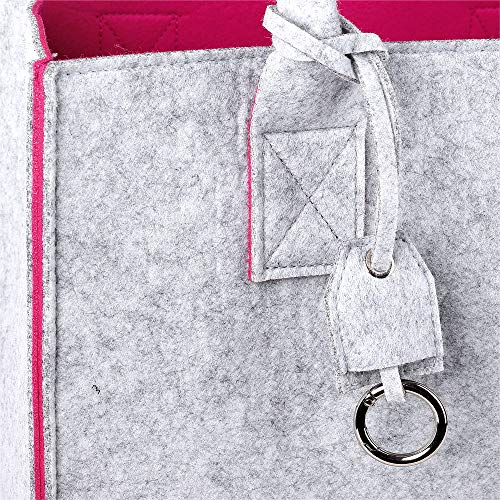 Schramm® Filztasche in 7 Farben 40x27x27cm Kaminholztasche Einkaufstasche Aufbewahrungstasche Filz Tasche Filztaschen… - Image 4