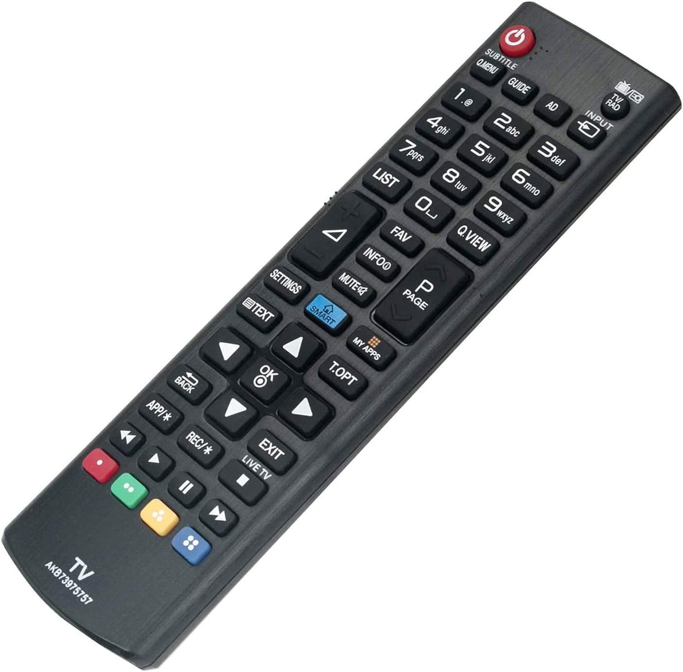 AULCMEET AKB73975757 sub AKB73975728 AKB73975758 Replaced Remote Compatible with LG 39LB582U-ZJ 39LB582V-ZJ 42LB580V-ZD 42LB5820-ZJ 47LB582V-ZJ 47LB582V-ZG 47LB5800-ZM 47LB580B-ZM 39LB580U-ZM - Image 4
