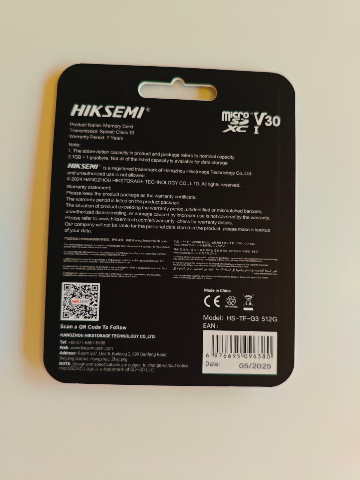HIKSEMI Future Carte Micro SD pour gaming, 512 Go, vitesse jusqu'à 200 Mo/s, V30 A2,
