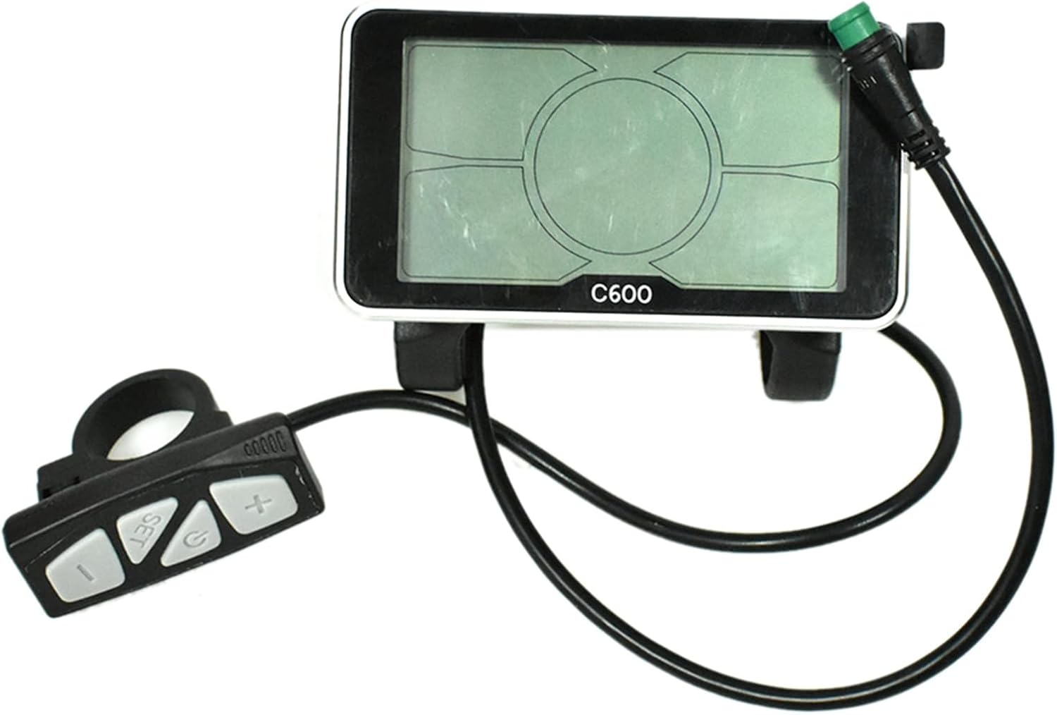 Replacement Scooter Display Screen 4In Electric Scooter with Connector 24V 36V 48V LCD Panel