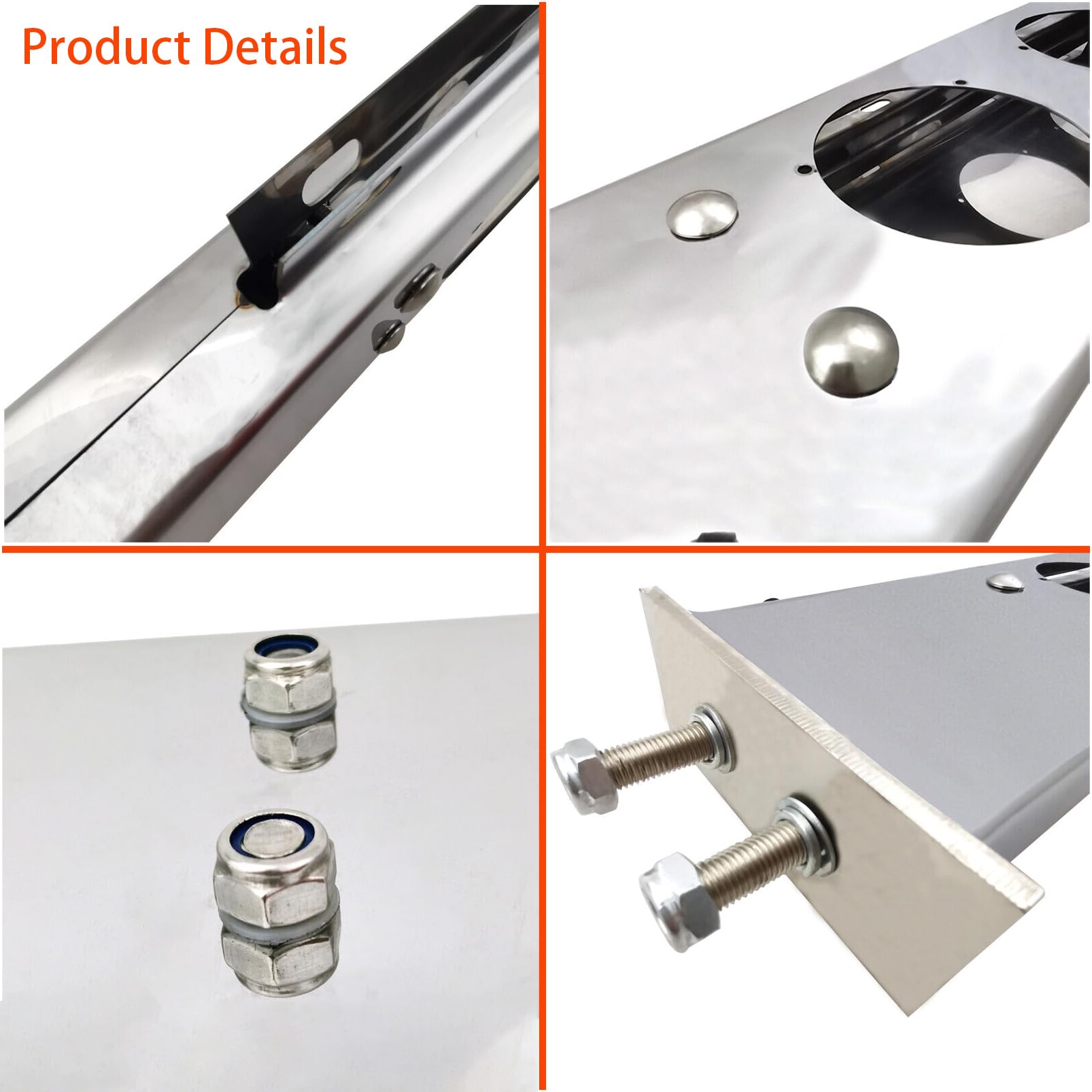 Amazon.com: FUTAIHE Stainless Steel Mud Flap Hanger with 2-1/2