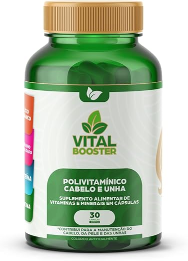 VitalBooster Cabelo e Unha - Fortalecimento