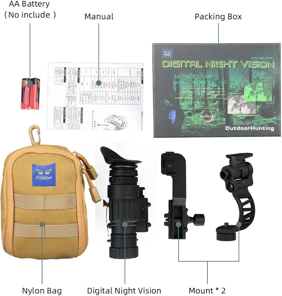 Amazon.com : pvs 14 Night Vision Goggles 2x28mm ir Day Night