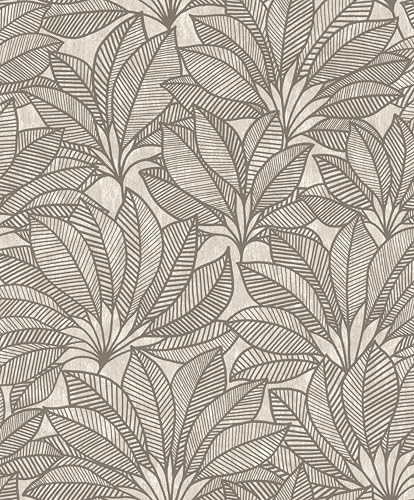 Papier peint intissé beige Rasch cache-misère texturé pour masquer défauts muraux
