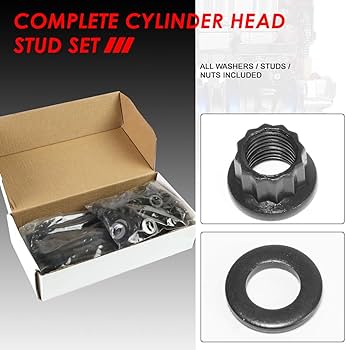 ドット ZX-6R ZX636 2007-2025 Cylinder Head Stud Kit by EDR