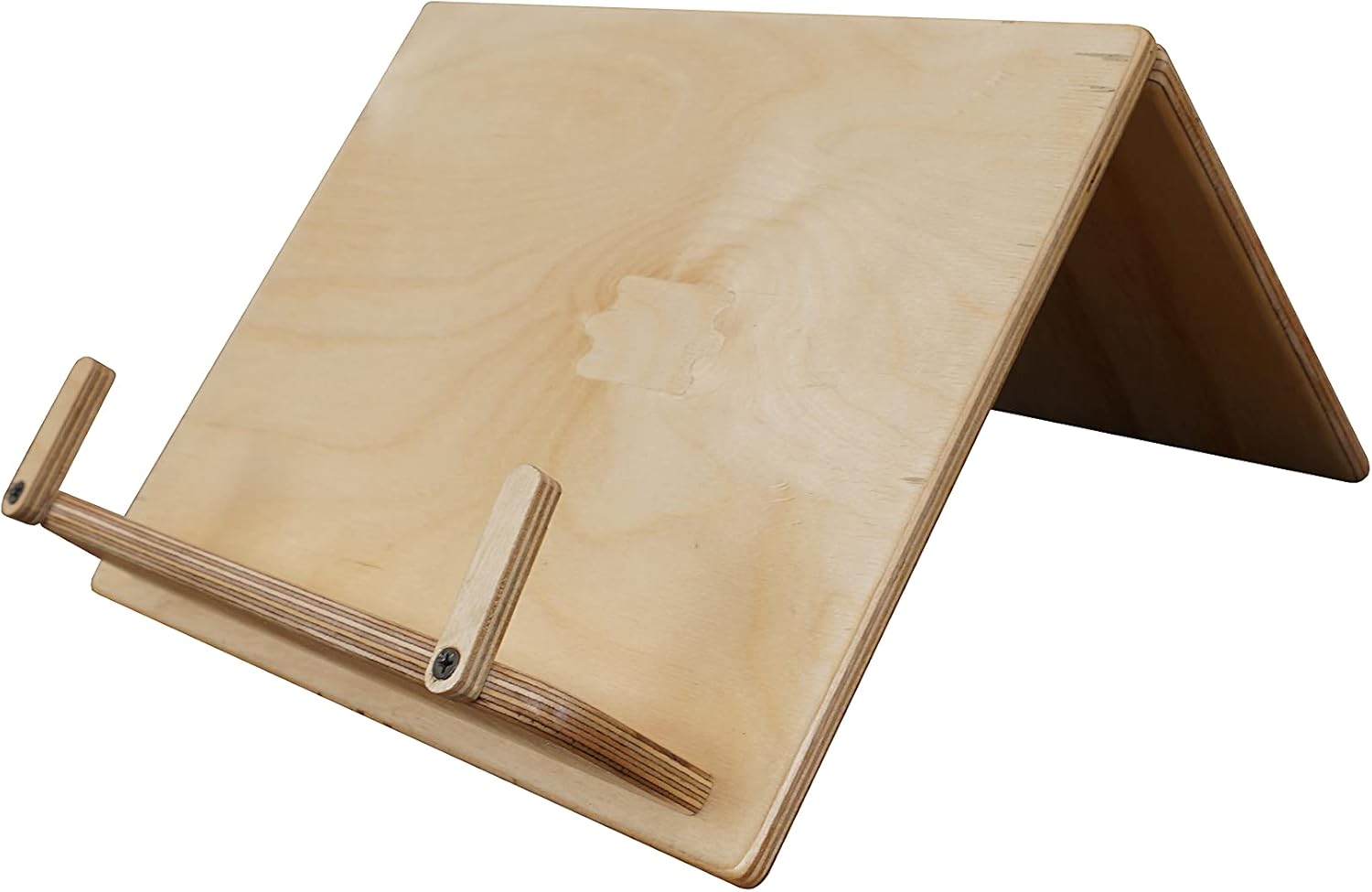 Standard Adjustable Cook Book Holder Wood (Made in the USA)