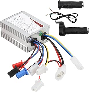 36V 500W Motor Brush Speed Controller丨 Motor Brush Speed Controller丨36V 500W Motor Brush Speed Controller with Twist Throttle Grip Aluminium Alloy for Electric Bike Scooter Seats and Accessories