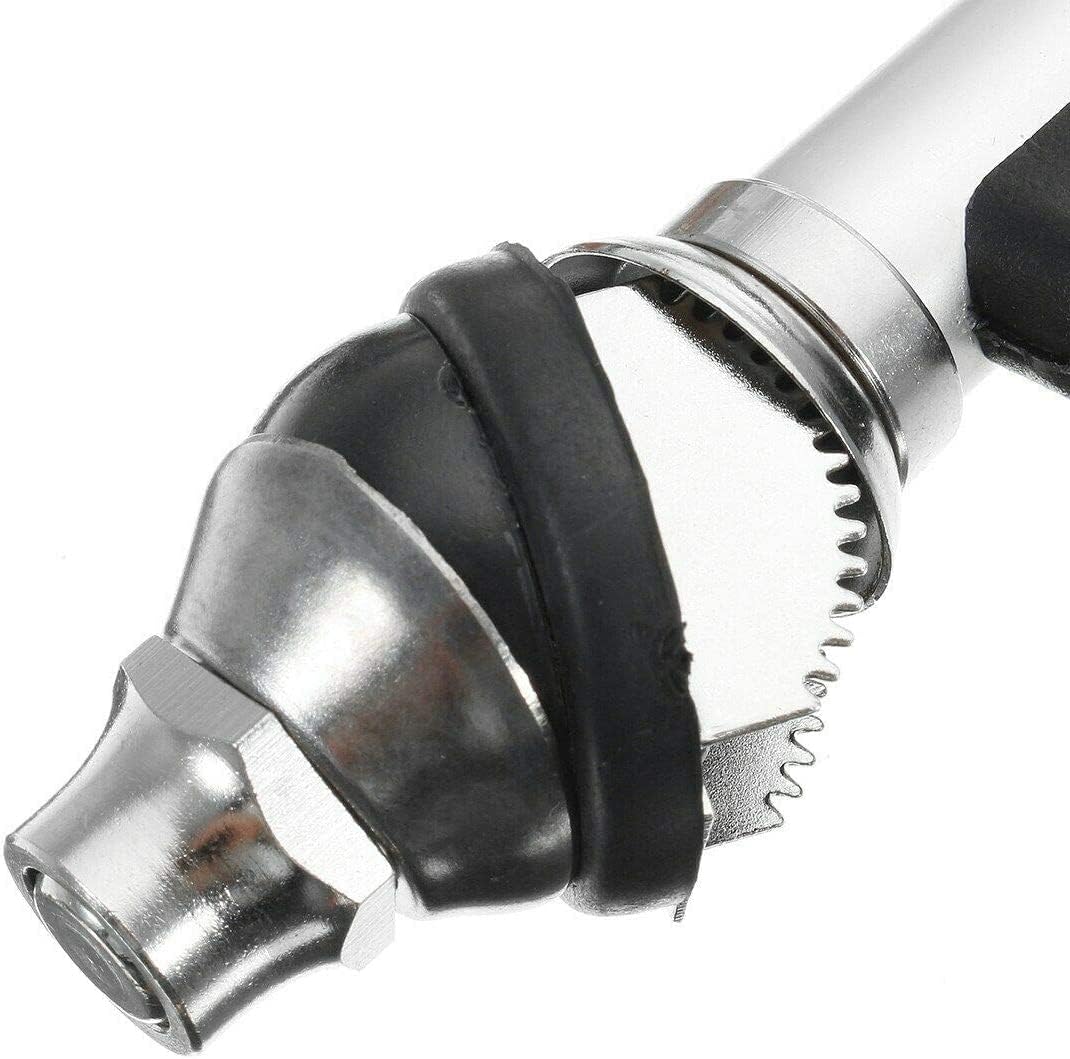 MACHSWON Juego de antena de acero inoxidable para radio eléctrica de coche, kit de montaje universal de antena de motor
