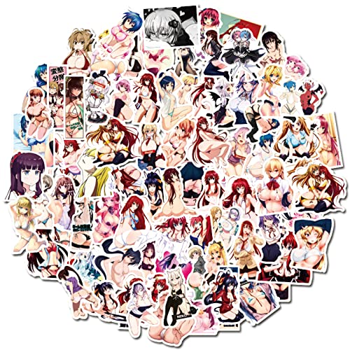 100Pcs Anime Sexy Girl Laptop Stickers,Sexy Pinup Girl Stickers For Adult, Waterproof Decals Stickers For Water Bottle Laptop Skateboard Motorcycle Car Bike Luggage Trolley Case Decoration #TOP27