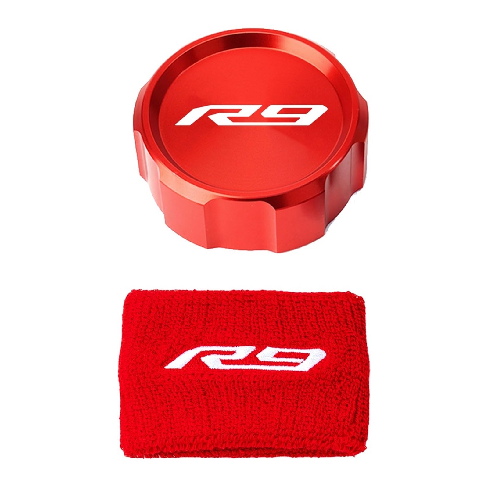Tappo Serbatoio Olio Liquido Freno Per YZFR9 YZF R9 YZF-R9 2021-2025 2026 Moto Anteriore Posteriore Serbatoio Fluido Freni Tappo Di Copertura Calzino Accessori Ricambio