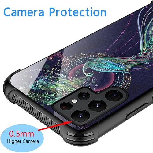 Miniatura 300 de Funda para Samsung Galaxy S23 Plus, protección de grado militar, esquinas a prueba de golpes, funda antiarañazos para Samsung Galaxy S23 Plus, flor