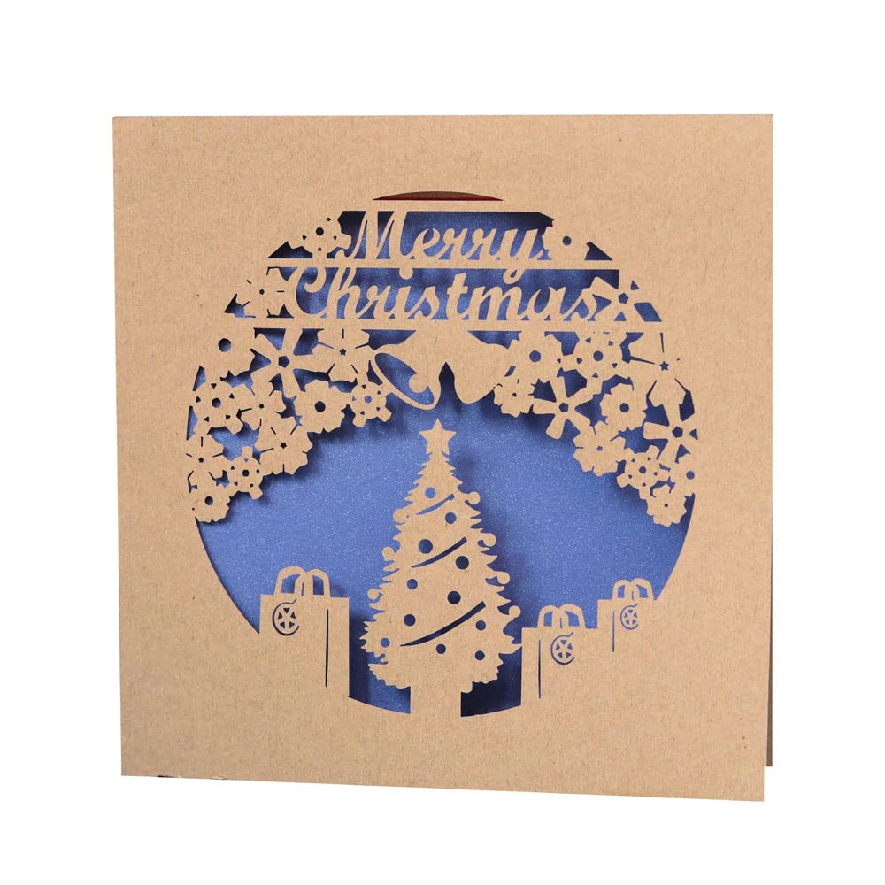Cartes d'invitation de Noël Picky Bride de luxe format poche pour fêtes élégantes Lot de 20